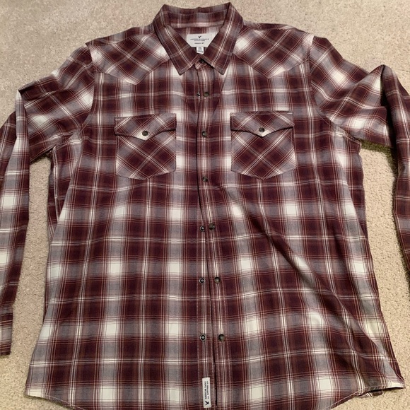 American Eagle Button Down Shirt - Picture 2 of 7